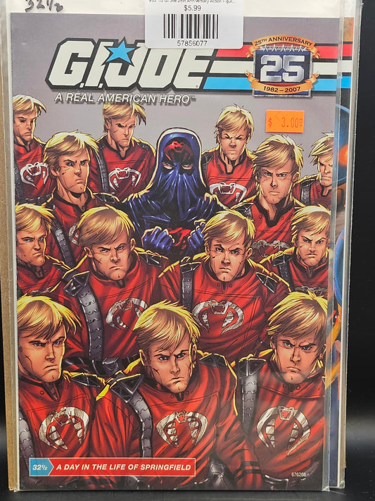 #32 1/2 GI Joe 25th Anniversary Action Figure Comic (2007)