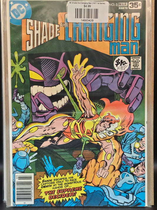 #5 Shade the Changing Man (1977 1st Series)