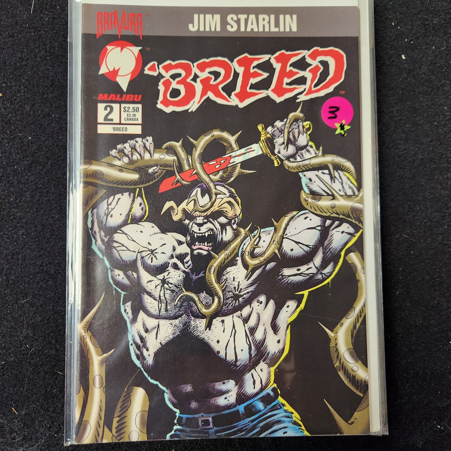 Breed – Malibu Comics / Bravura – (1994) – Volume 1 – Limited Series - #2 of 6