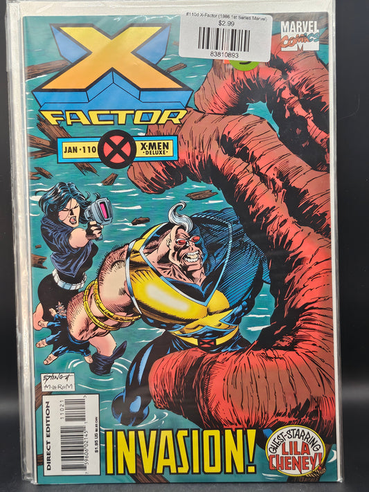 #110d X-Factor (1986 1st Series Marvel)
