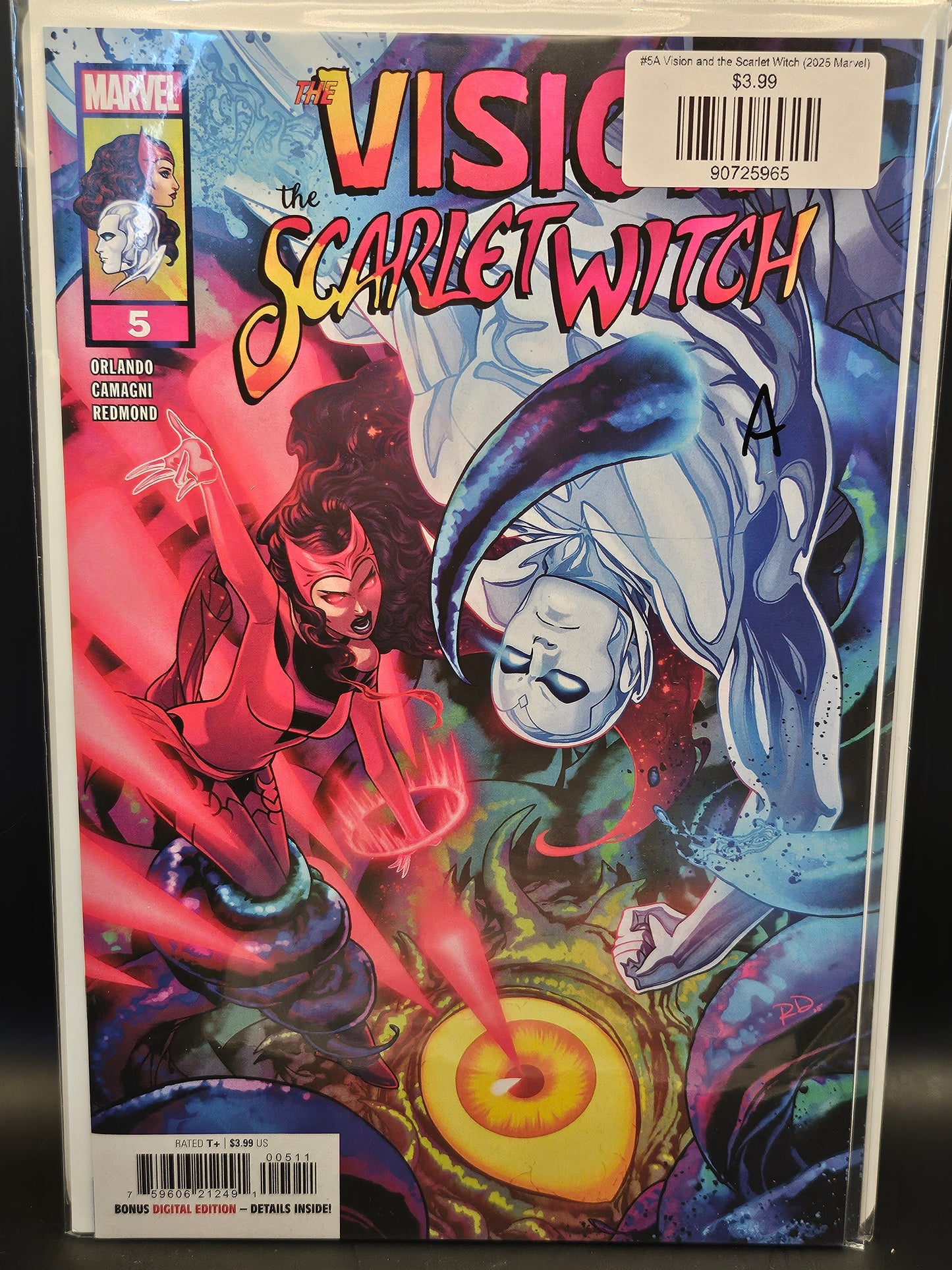 #5A Vision and the Scarlet Witch (2025 Marvel)