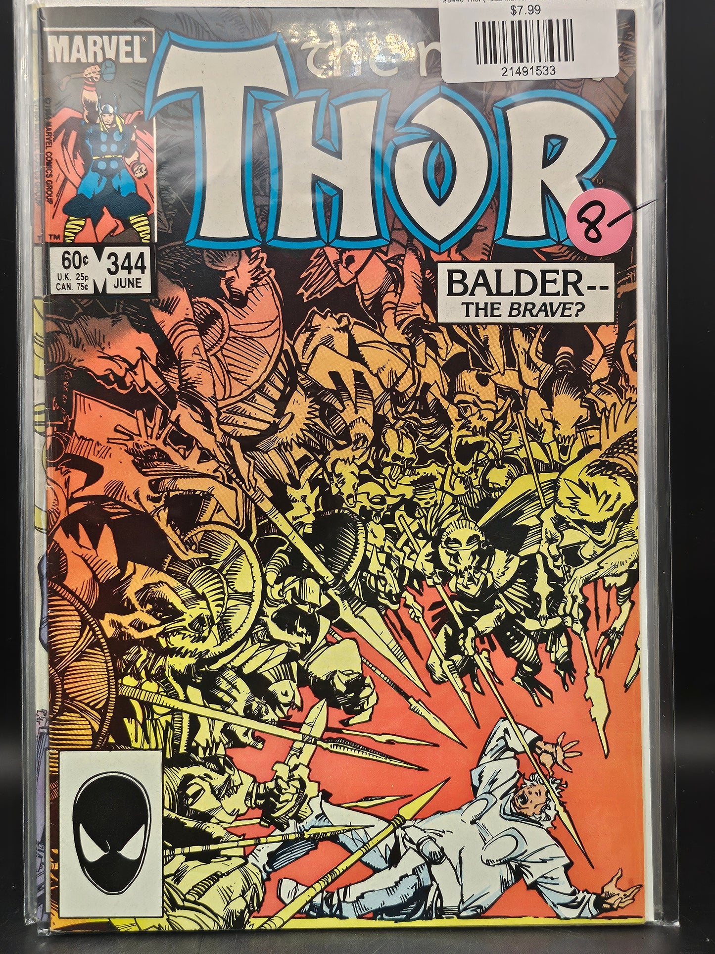 #344d Thor (1962 Marvel 1st Series Journey Into Mystery)