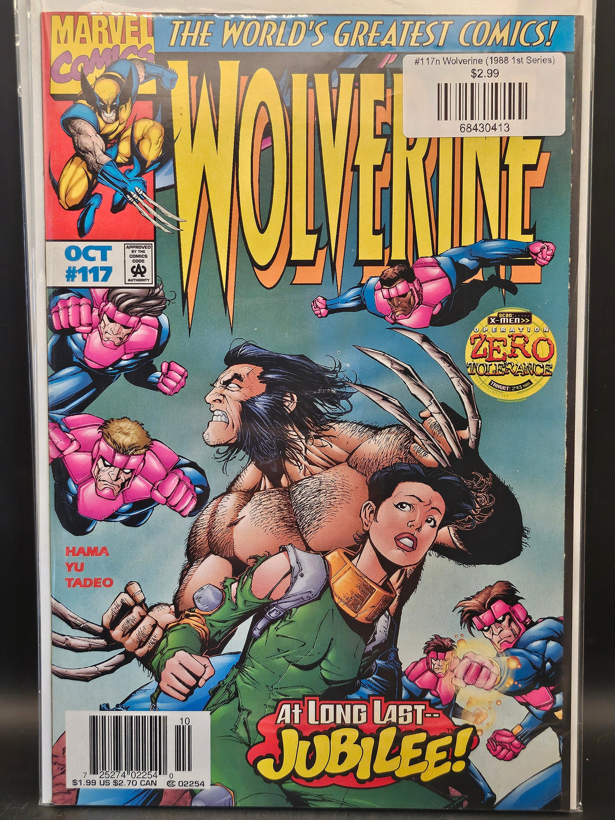 #117n Wolverine (1988 1st Series)