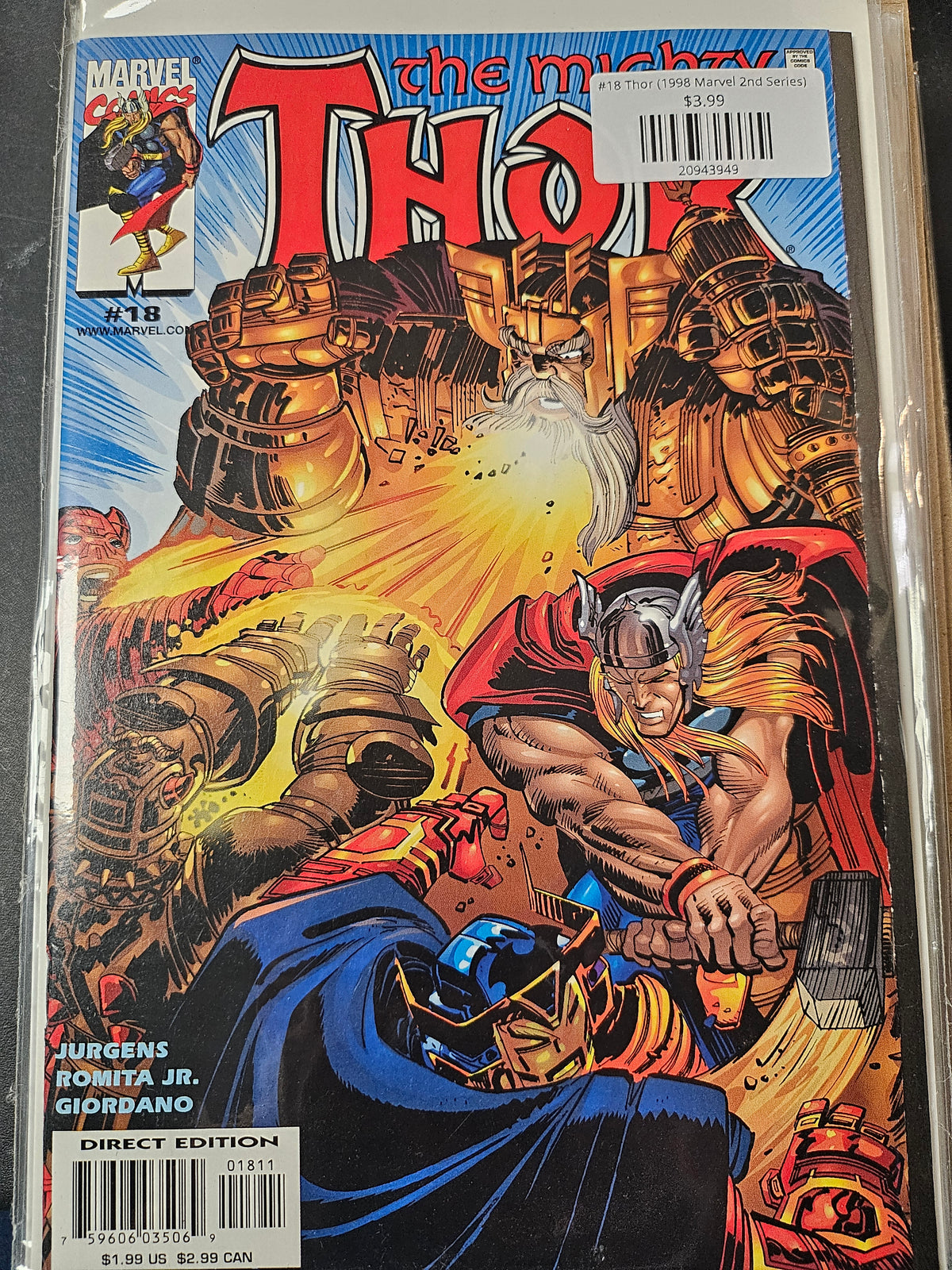 #18 Thor (1998 Marvel 2nd Series)