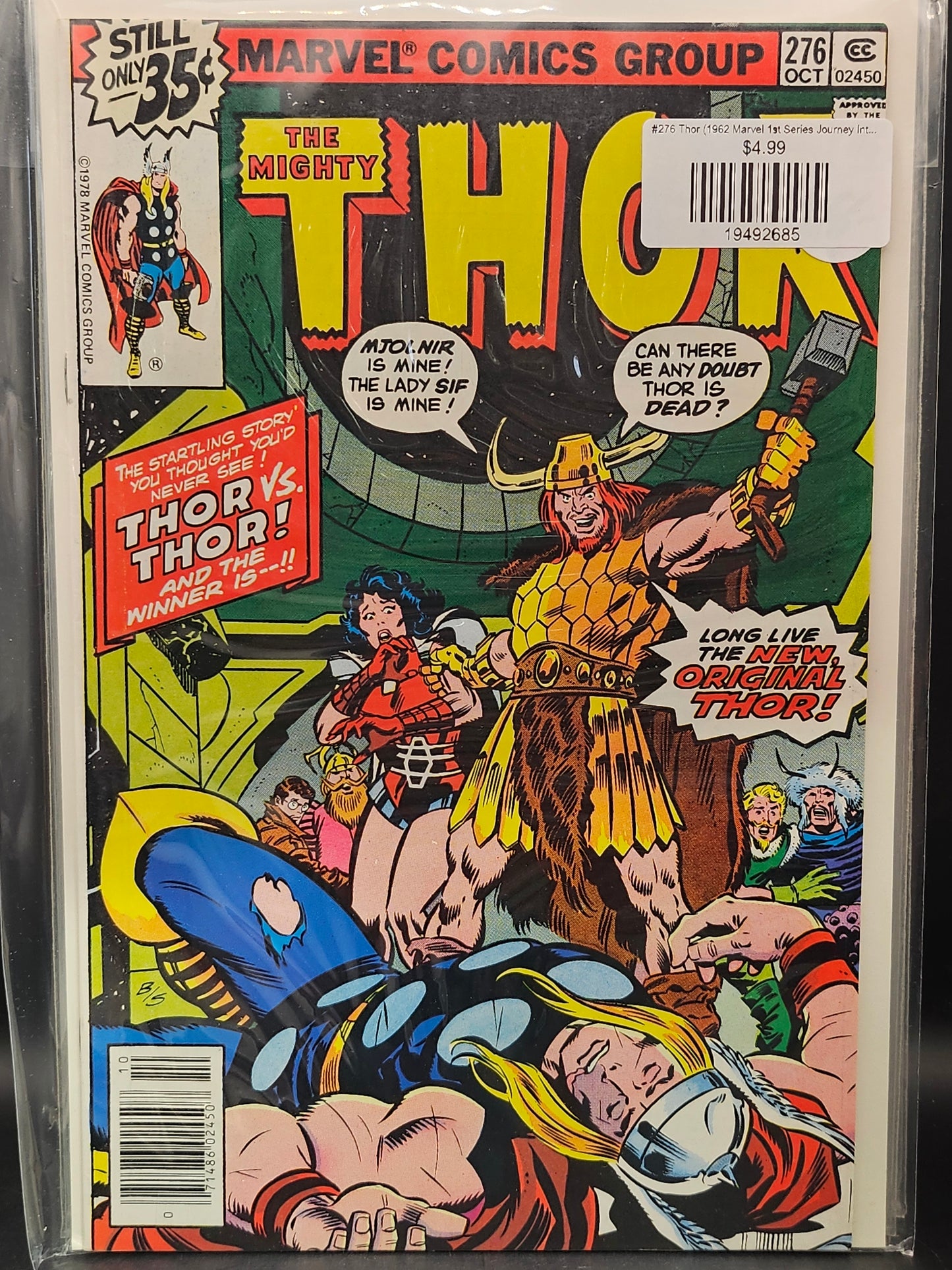 #276 Thor (1962 Marvel 1st Series Journey Into Mystery)