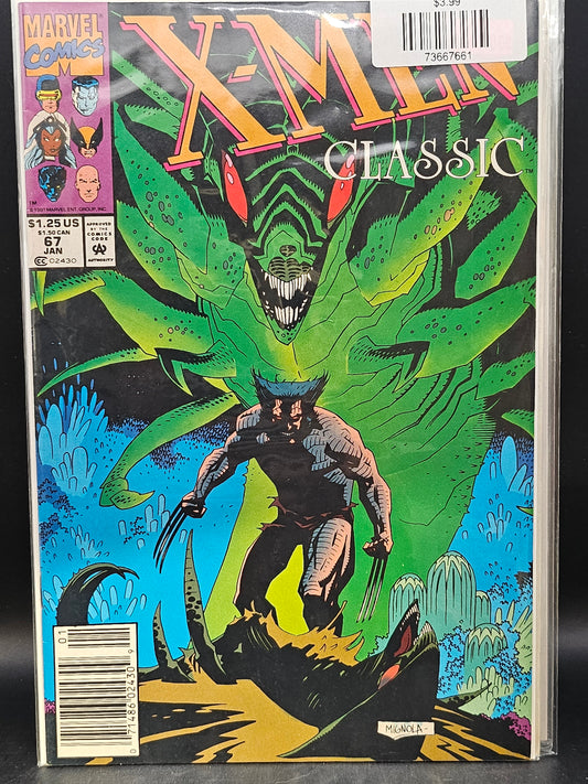 #67n X-Men Classic (1986-1995 Marvel) Classic X-Men