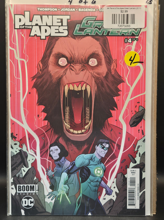 #4 Planet of the Apes Green Lantern (2017)