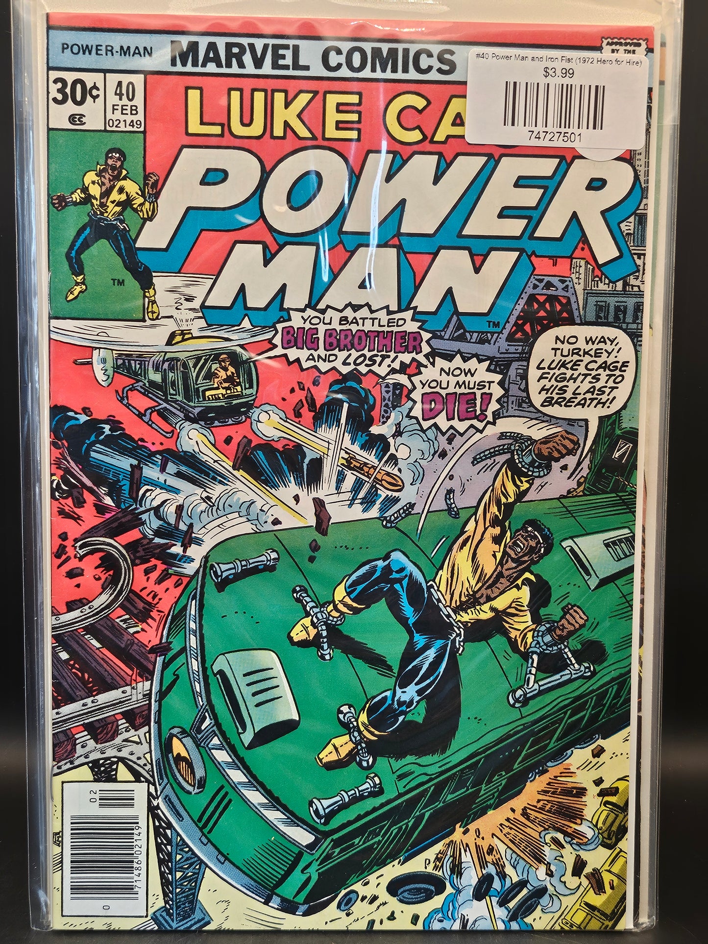 #40 Power Man and Iron Fist (1972 Hero for Hire)