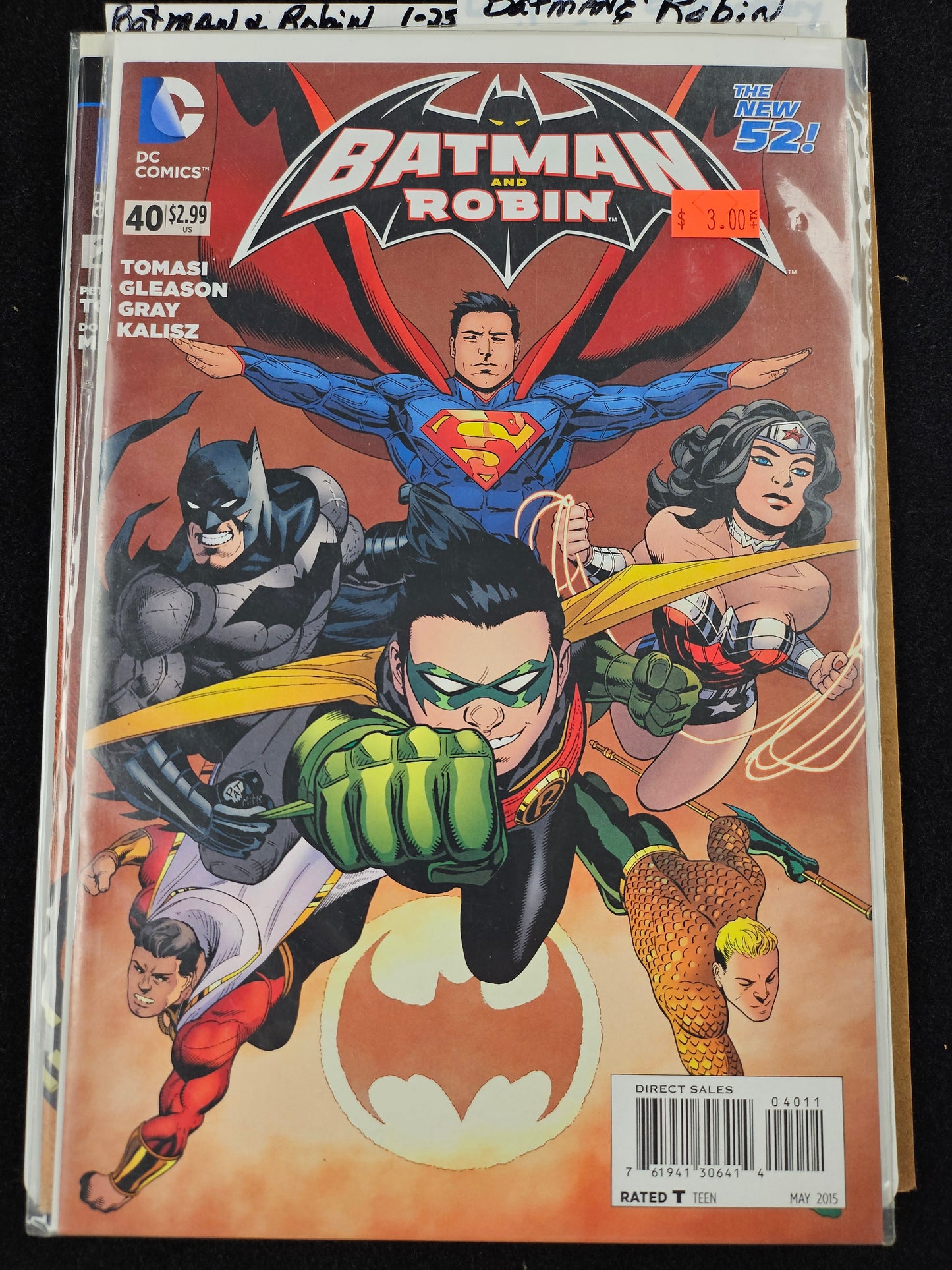 Batman and Robin – DC Comics – (2011–2015) – Volume 2 – #40 - Cover A