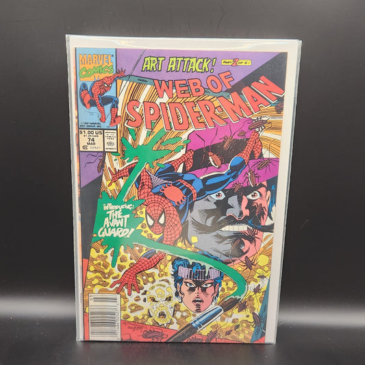 #74N Web of Spider-Man (1985 1st Series)