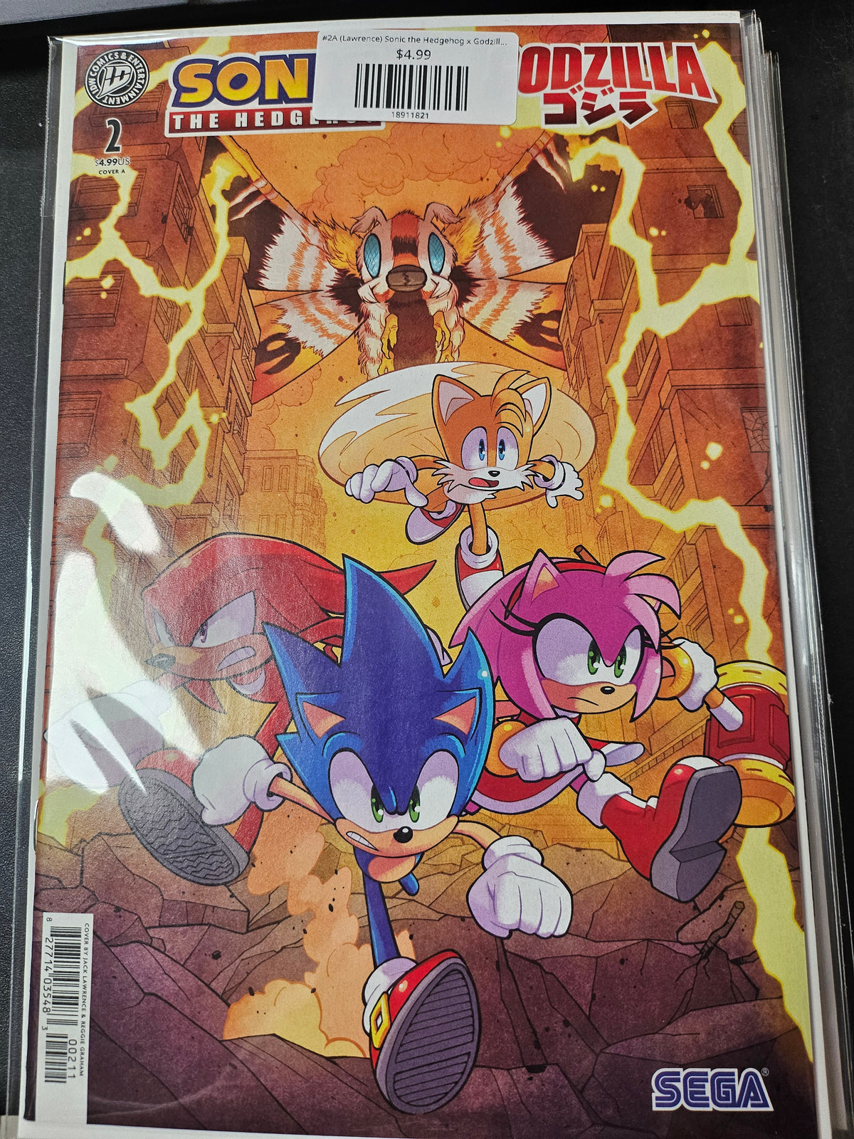 #2A (Lawrence) Sonic the Hedgehog x Godzilla (Lawrence)