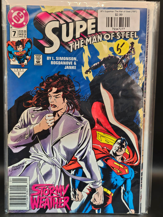 #7n Superman The Man of Steel (1991)