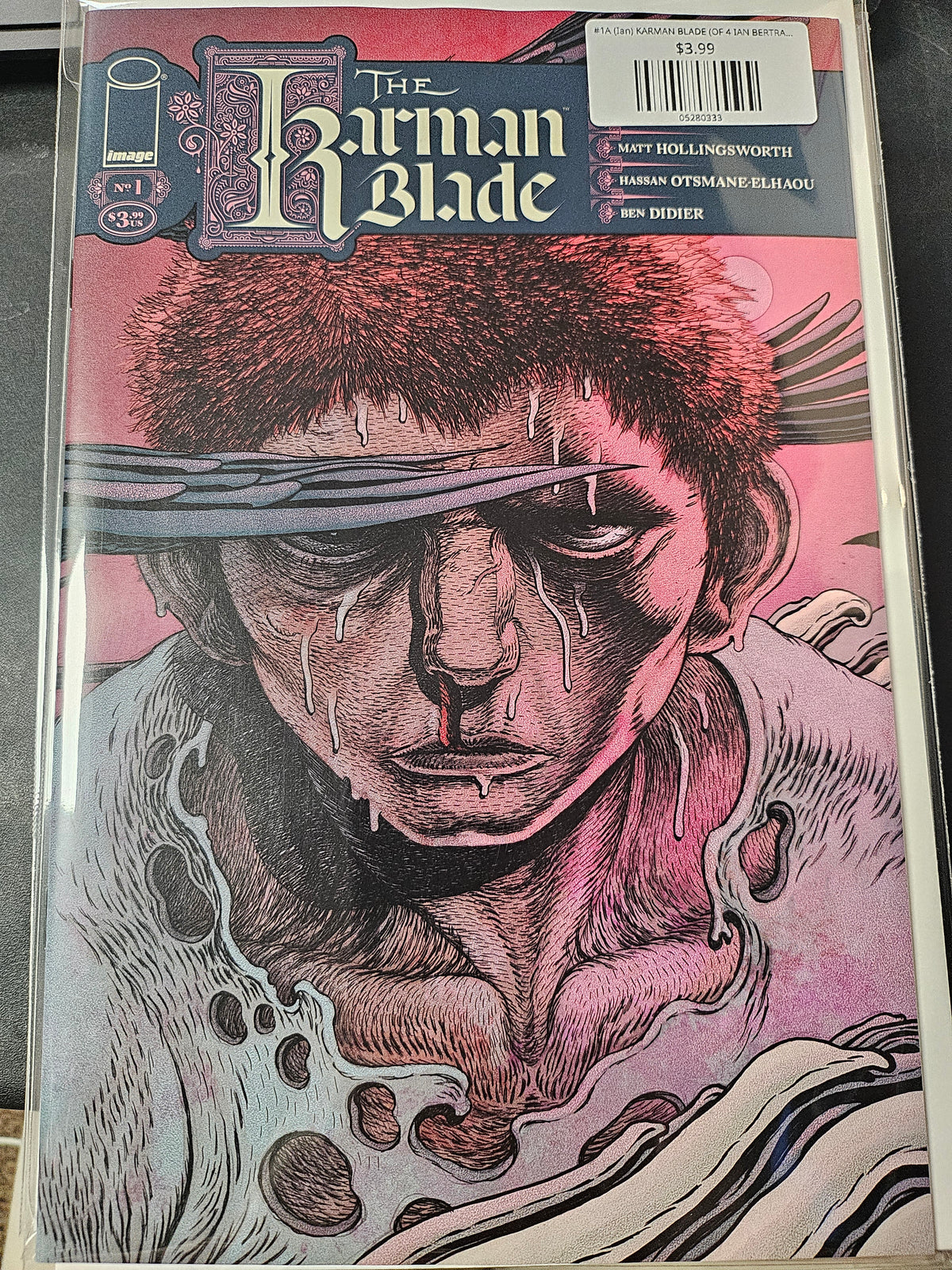 #1A (Ian) KARMAN BLADE (OF 4 IAN BERTRAM & MATT HOLLINGSWORTH WRAPAROUND MR)