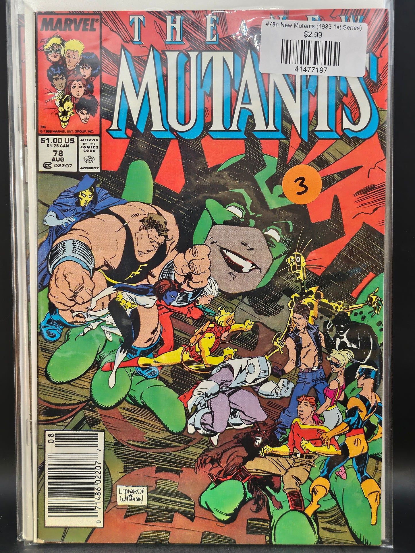 #78n New Mutants (1983 1st Series)