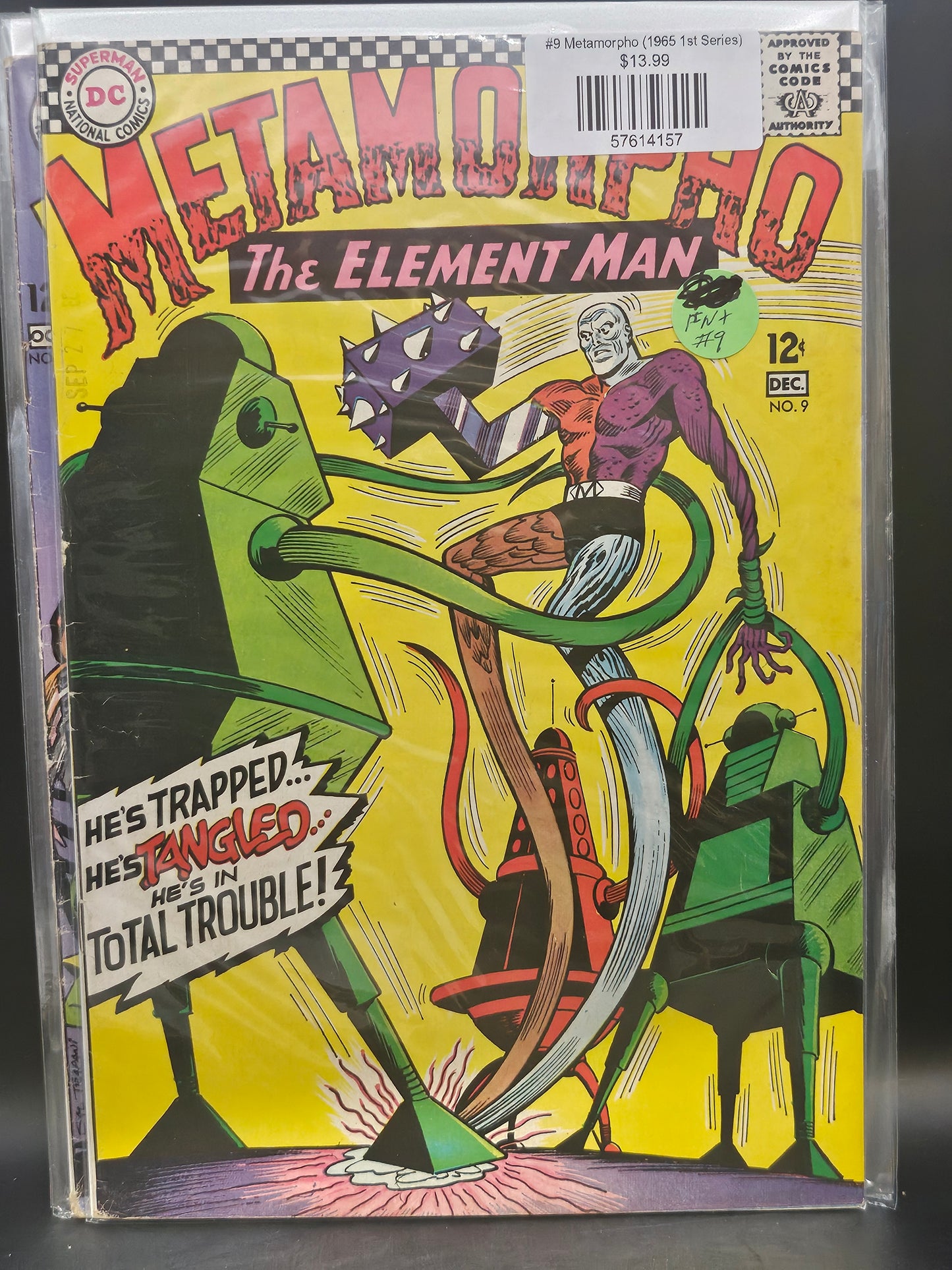 #9 Metamorpho (1965 1st Series)