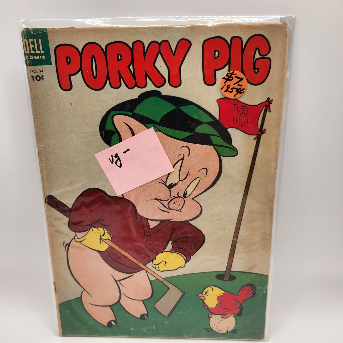#34 Porky Pig (1952-1962 Dell)
