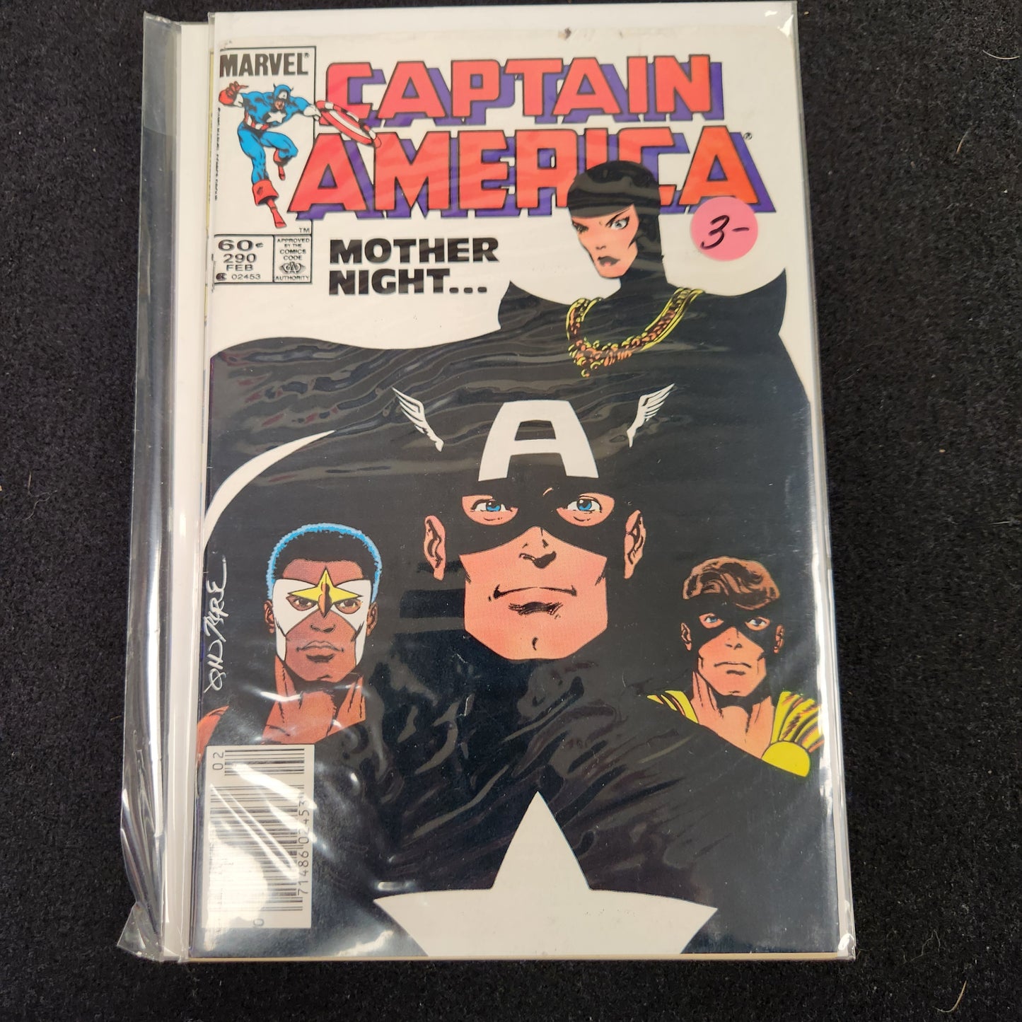 Captain America – Marvel – 1968–1996 – Volume 1 – Ongoing Series – #290