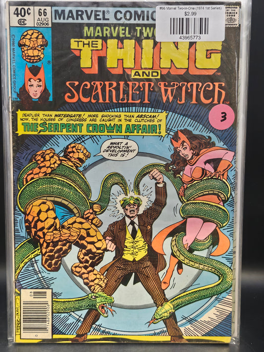 #66 Marvel Two-in-One (1974 1st Series)