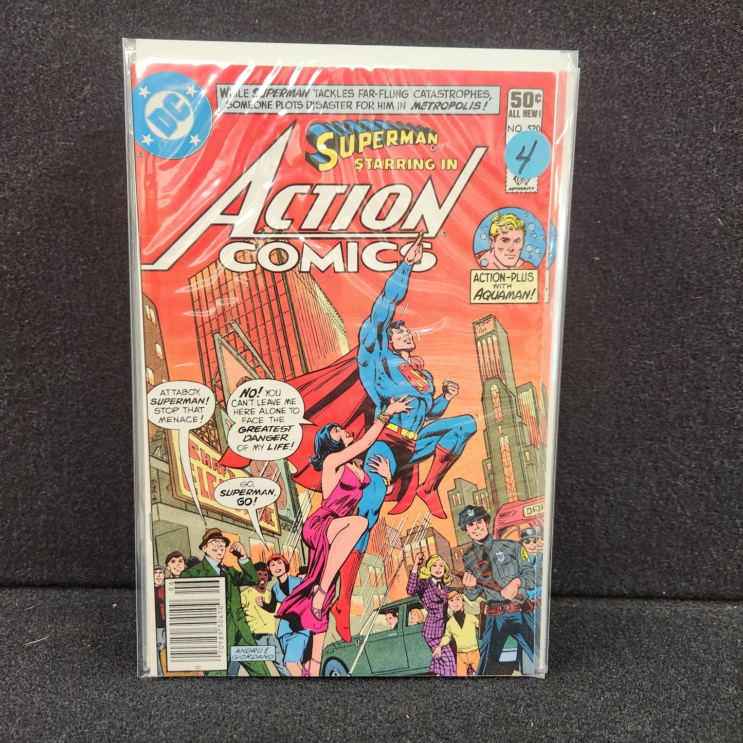 Action Comics #520 - The Deadly Go-Round (DC 1981)