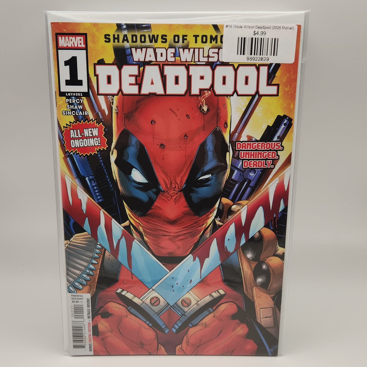 #1A Wade Wilson Deadpool (2026 Marvel)