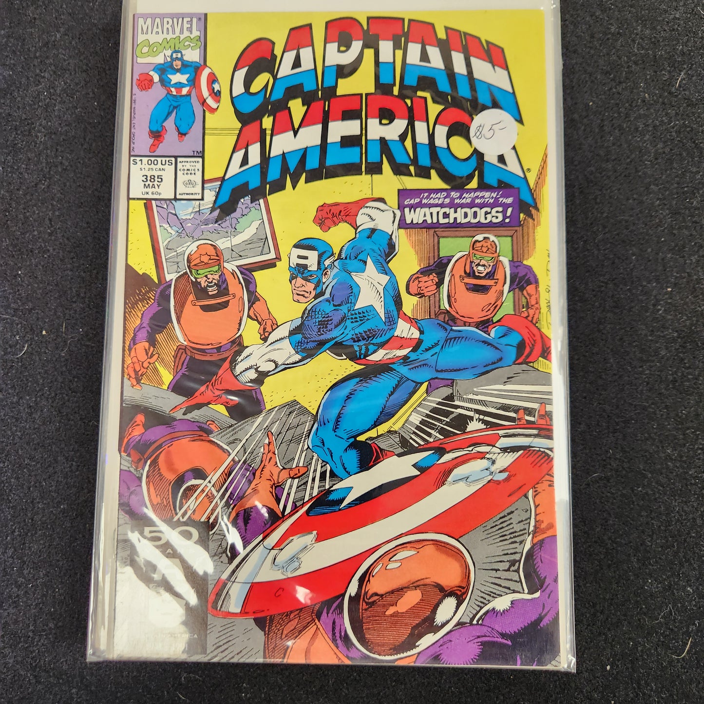 Captain America – Marvel – 1968–1996 – Volume 1 – Ongoing Series – #385
