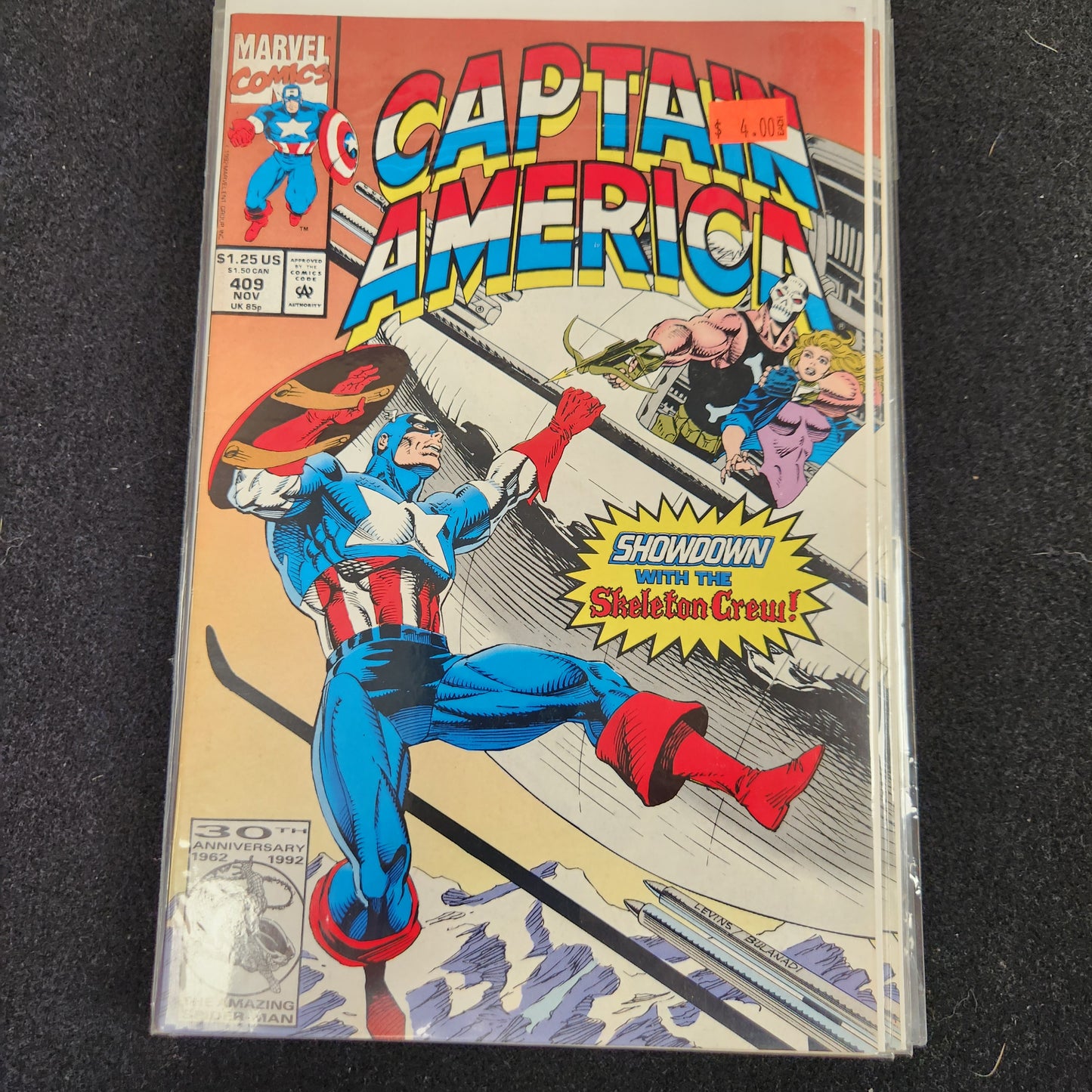 Captain America – Marvel – 1968–1996 – Volume 1 – Ongoing Series – #409