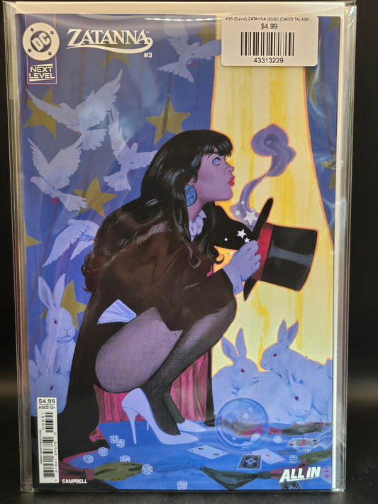 #3B (David) ZATANNA (2026) (DAVID TALASKI CARD STOCK VAR)