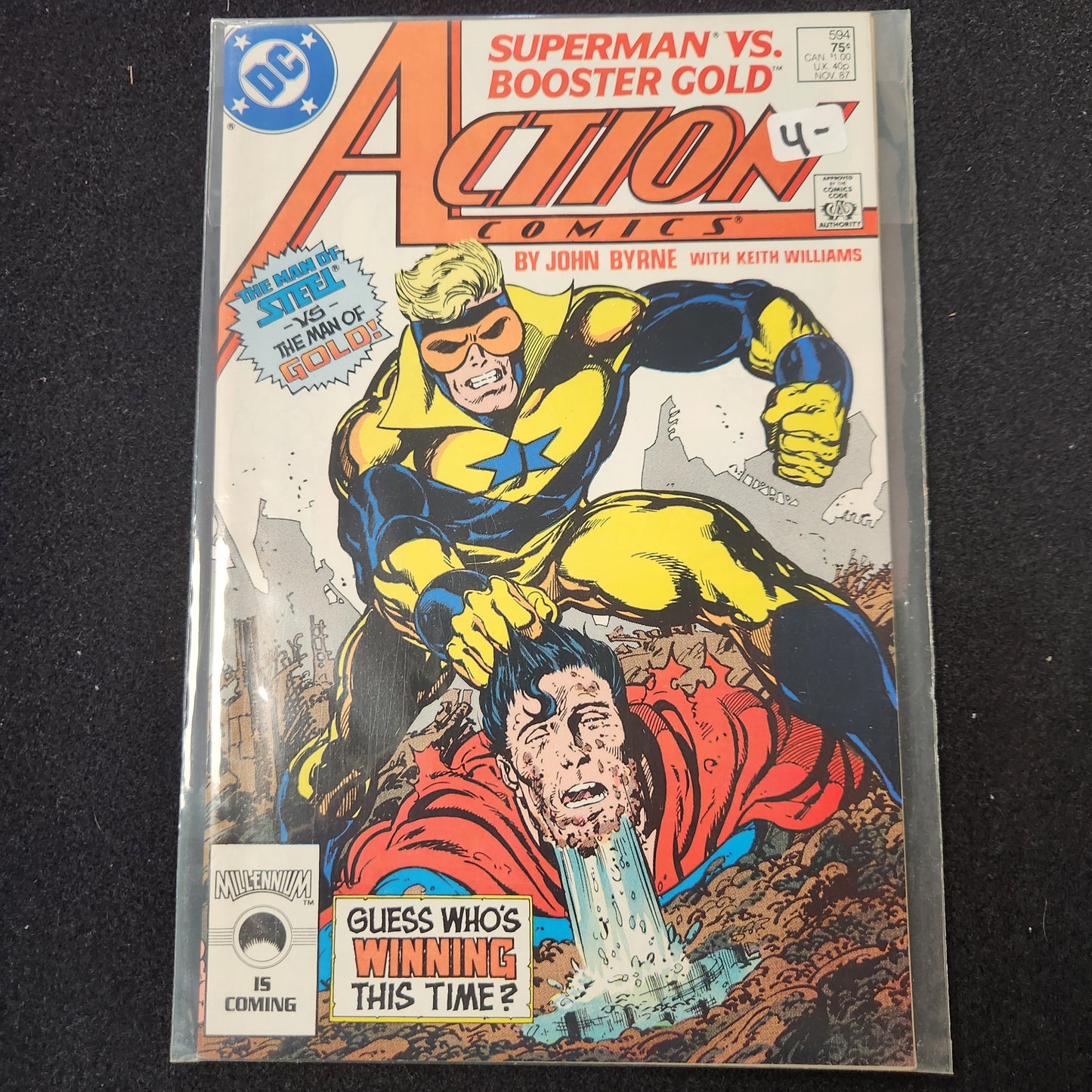 Action Comics #594 — The Man of Gold (1987)