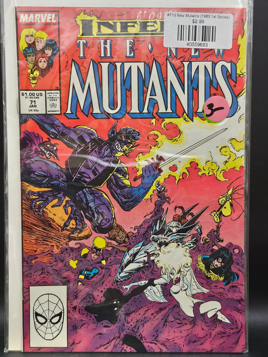 #71d New Mutants (1983 1st Series)