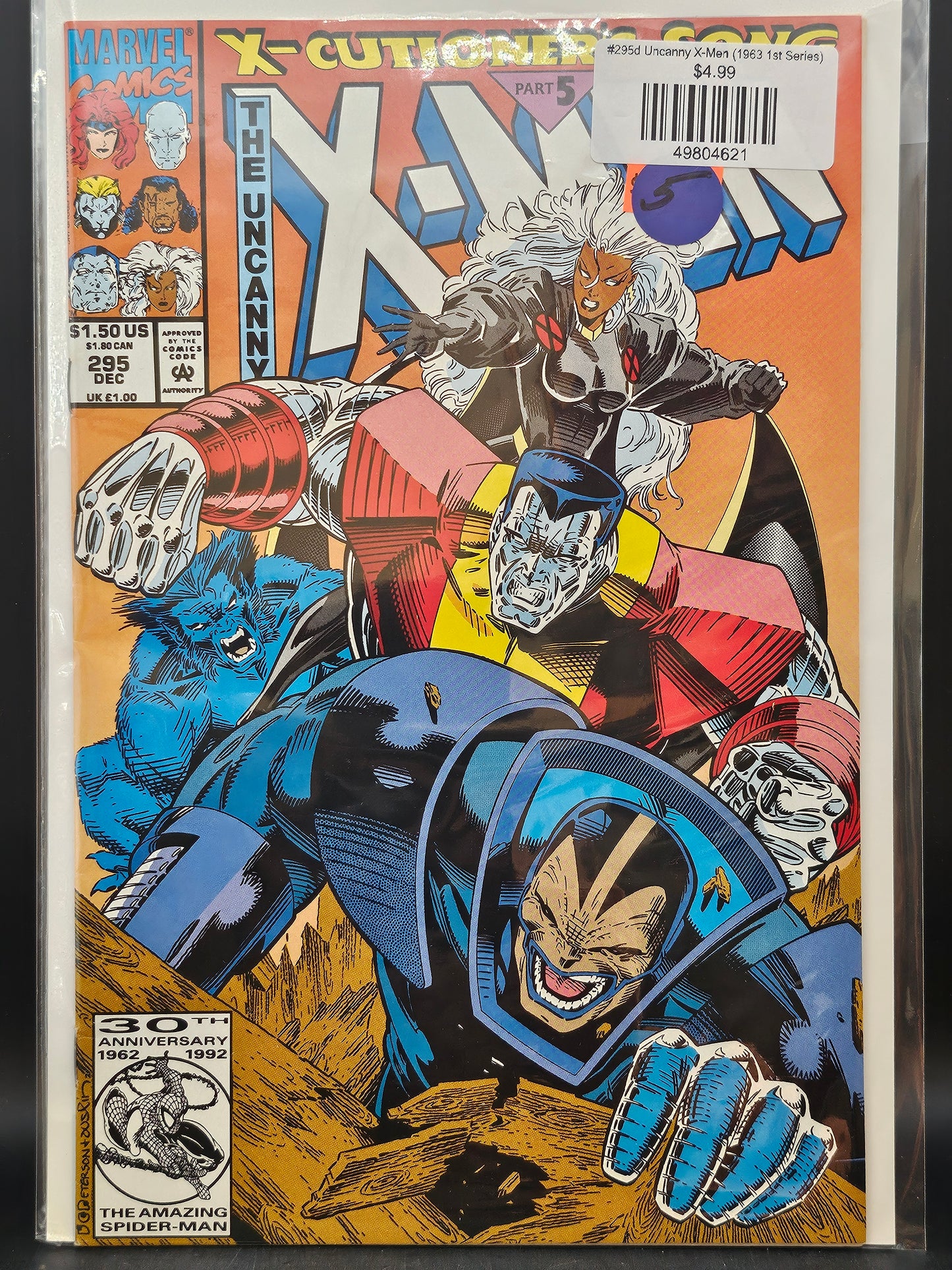 #295d Uncanny X-Men (1963 1st Series)