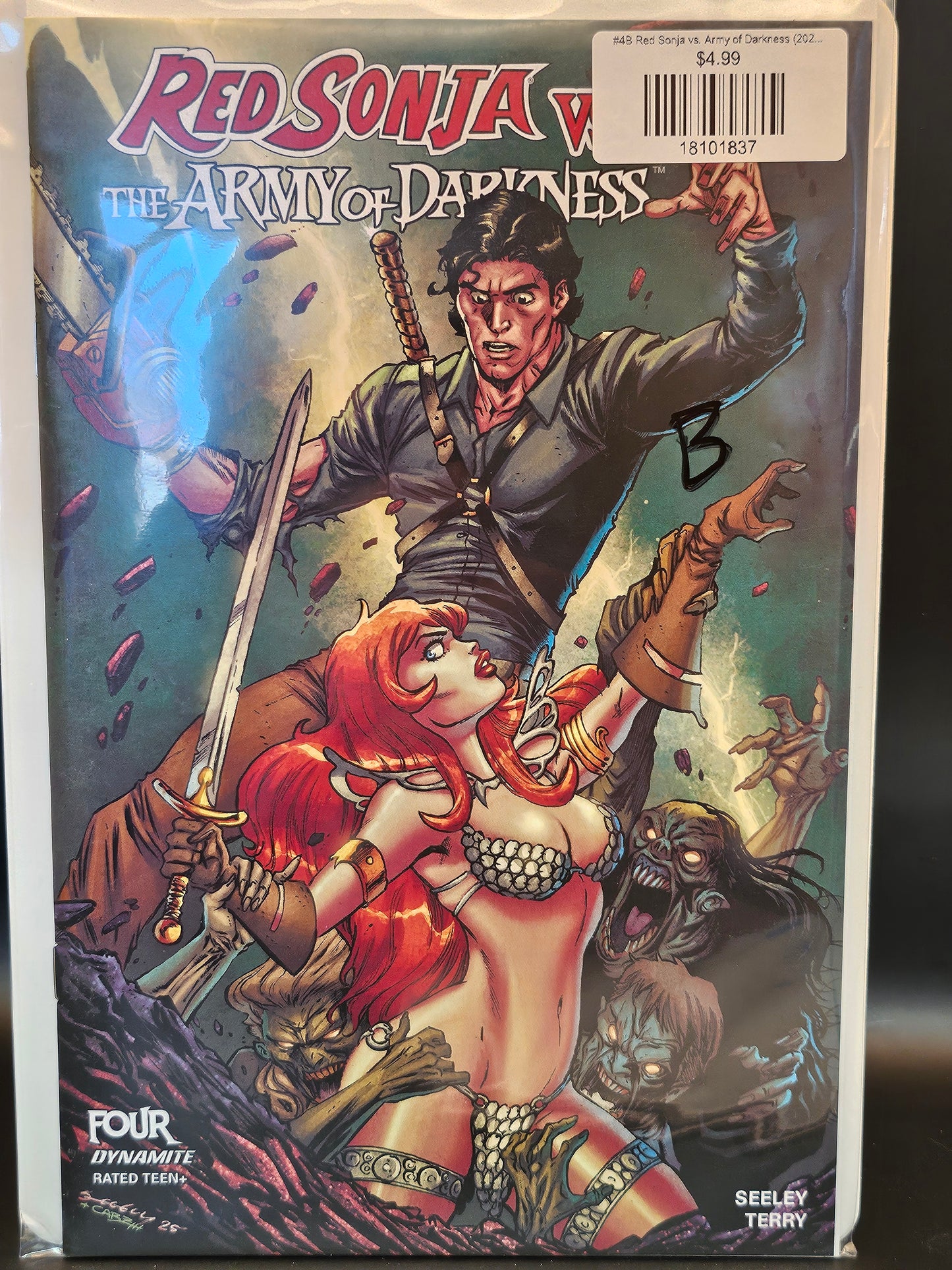#4B Red Sonja vs. Army of Darkness (2025 Dynamite)