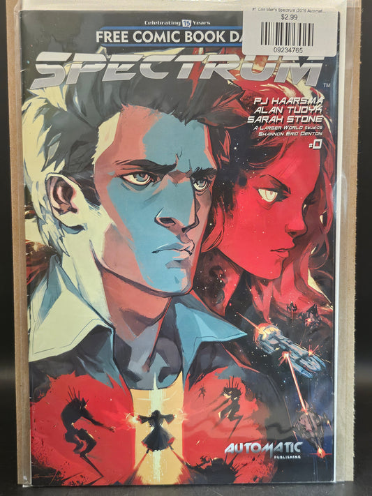 #1 Con Man's Spectrum (2016 Automatic Pictures) FCBD