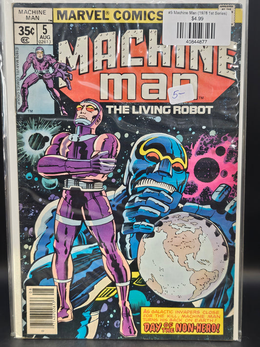 #5 Machine Man (1978 1st Series)
