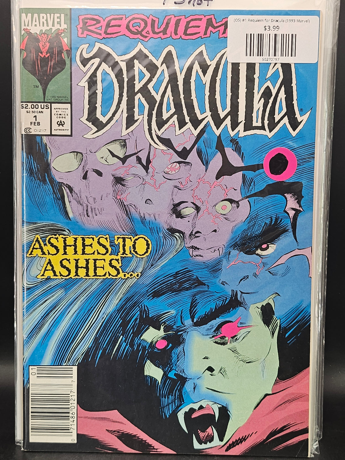 (OS) #1 Requiem for Dracula (1993 Marvel)