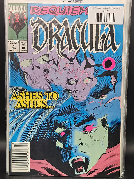 (OS) #1 Requiem for Dracula (1993 Marvel)