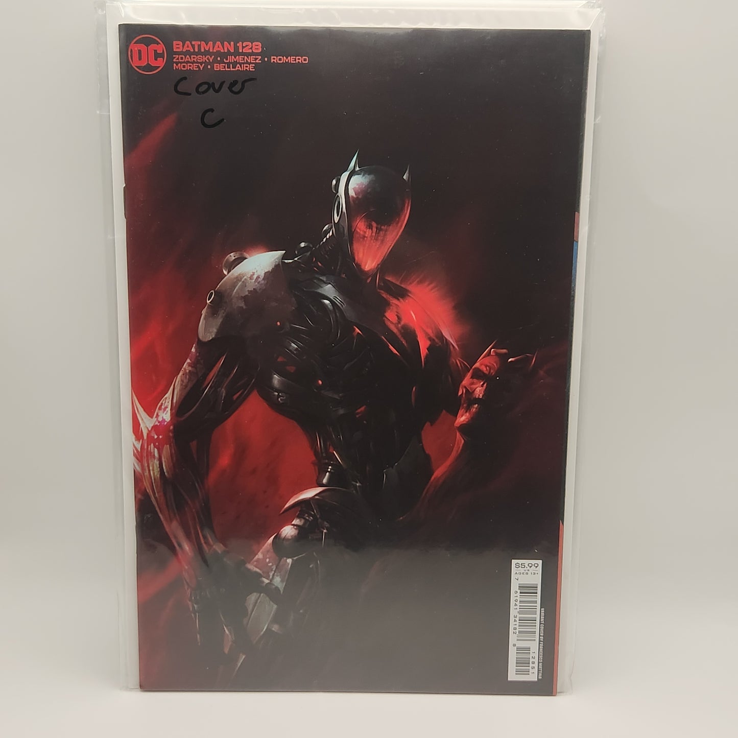 #128 Cover C - Batman (2016 3rd Series)