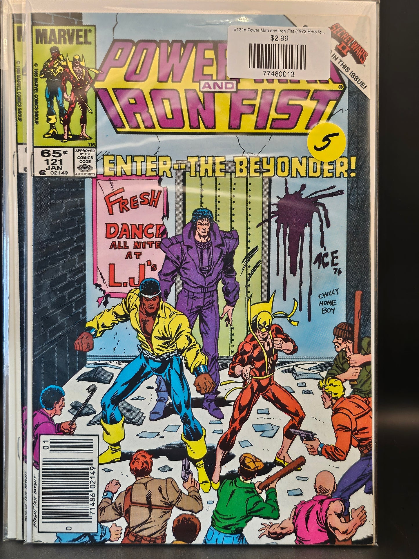 #121n Power Man and Iron Fist (1972 Hero for Hire)