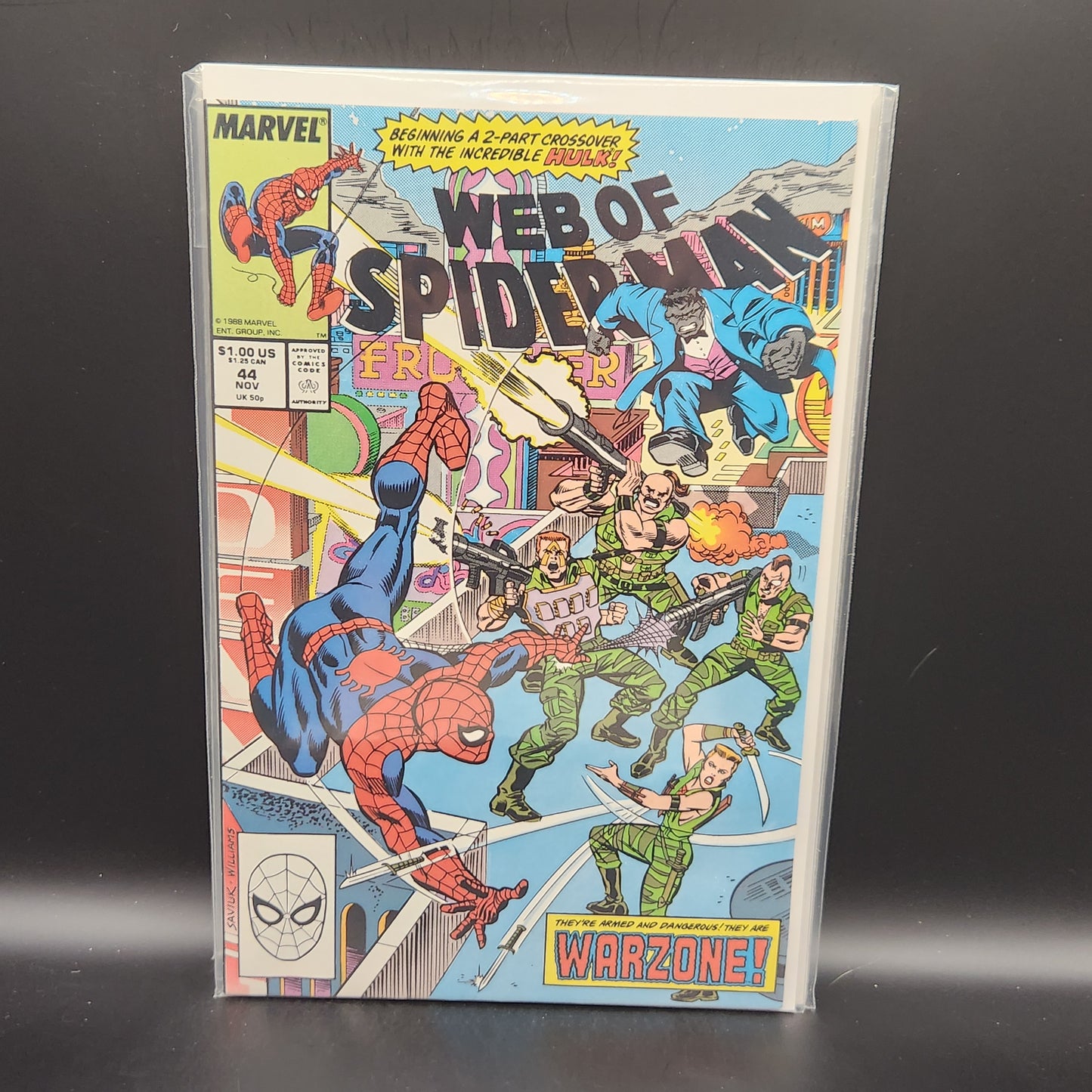 #44D Web of Spider-Man (1985 1st Series)