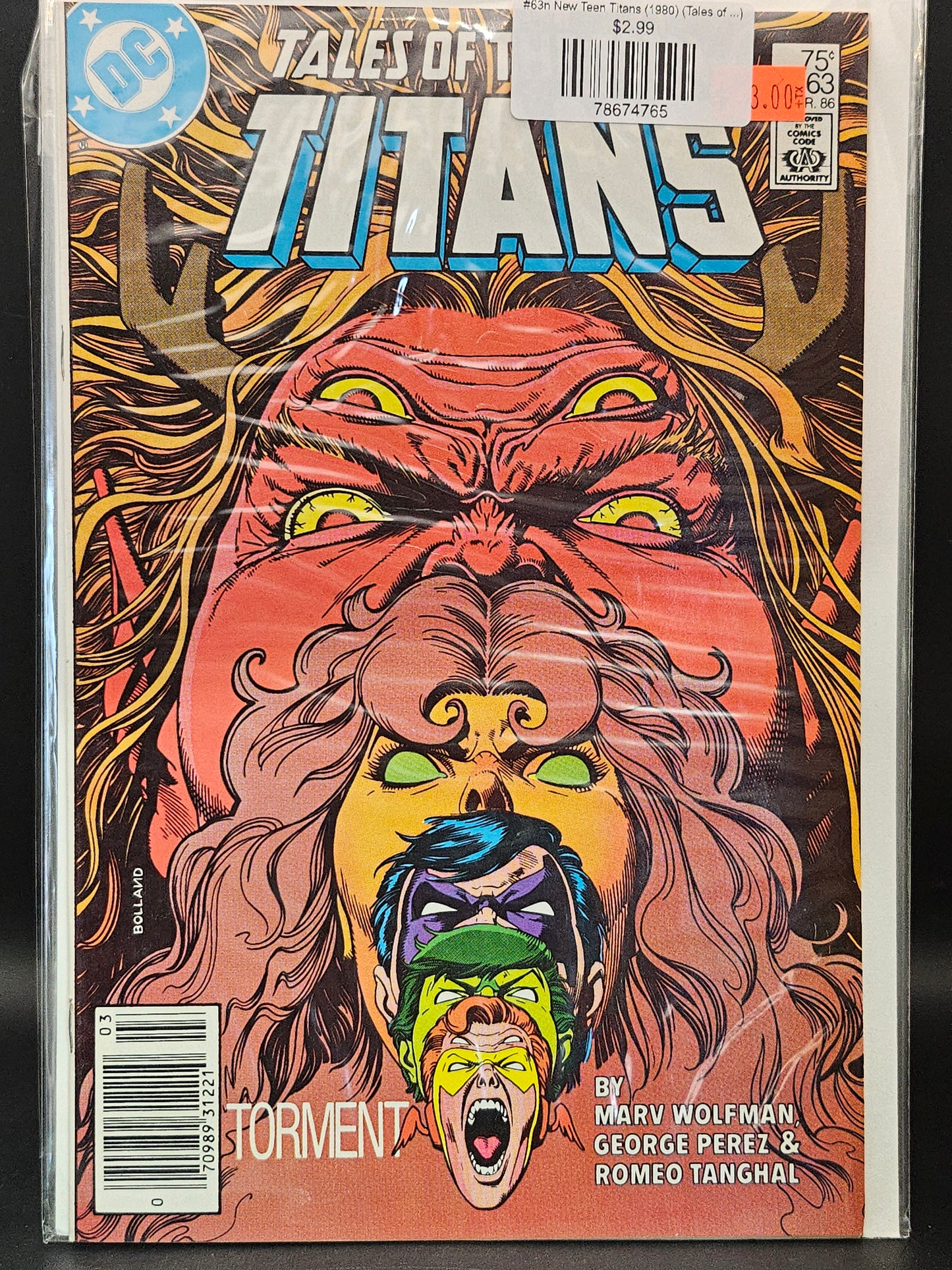 #63n New Teen Titans (1980) (Tales of ...)