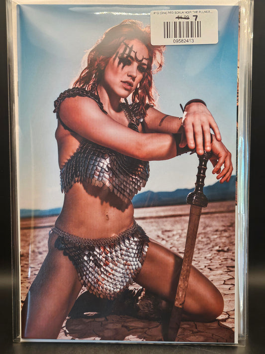 #1G (One) RED SONJA NOIR THE PLUNDER AND THE PRINCESS (ONE SHOT INC 1:10 COSPLAY MOLLY STEWART VIRGIN VAR)