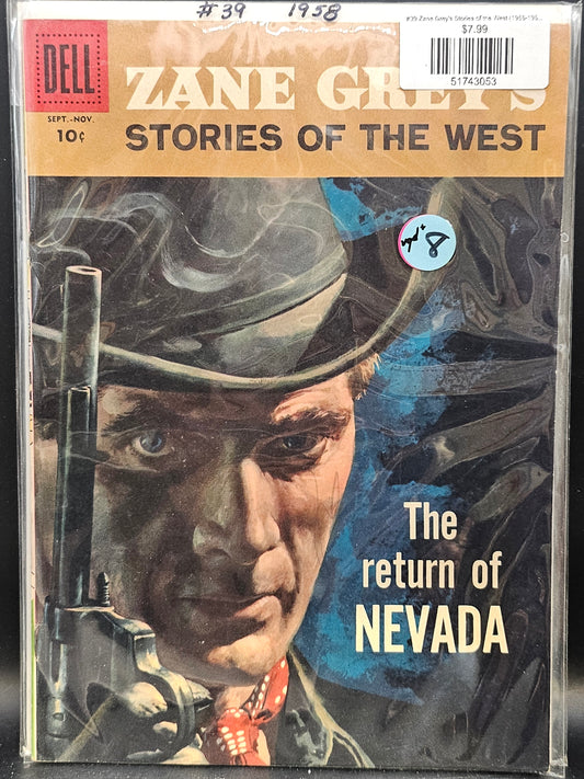 #39 Zane Grey's Stories of the West (1955-1958 Dell)