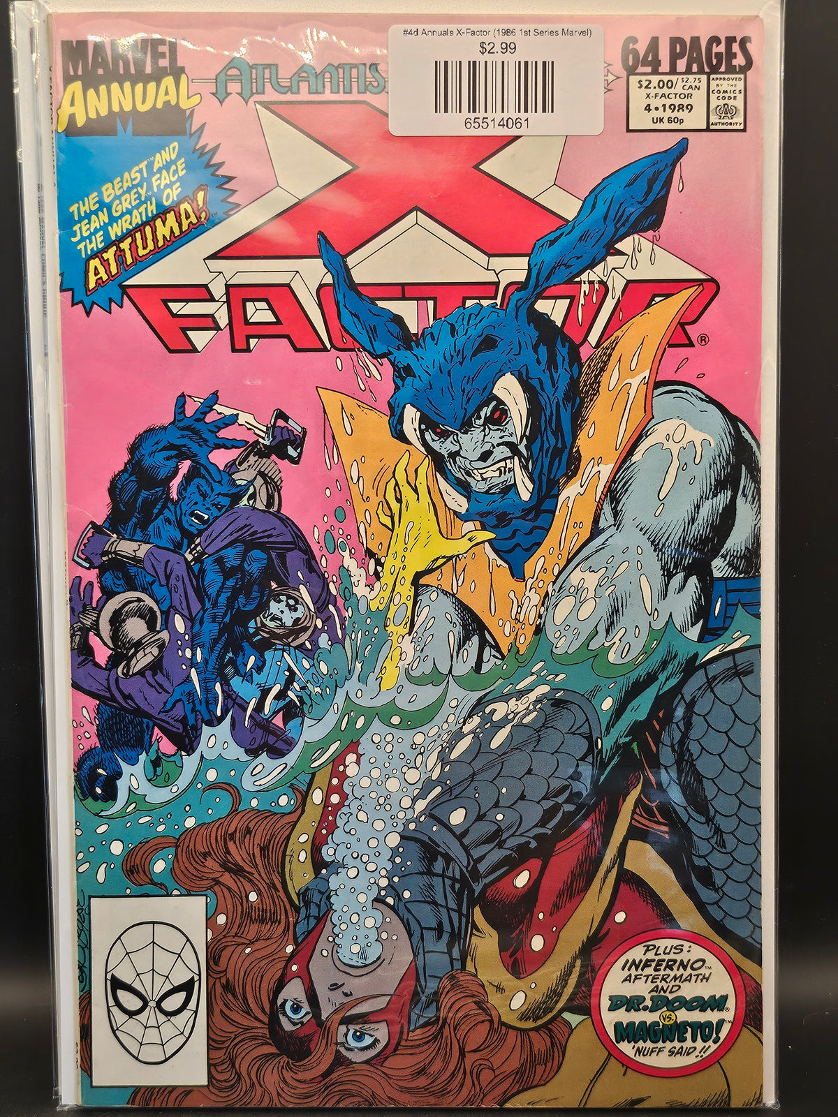 #4d Annuals X-Factor (1986 1st Series Marvel)