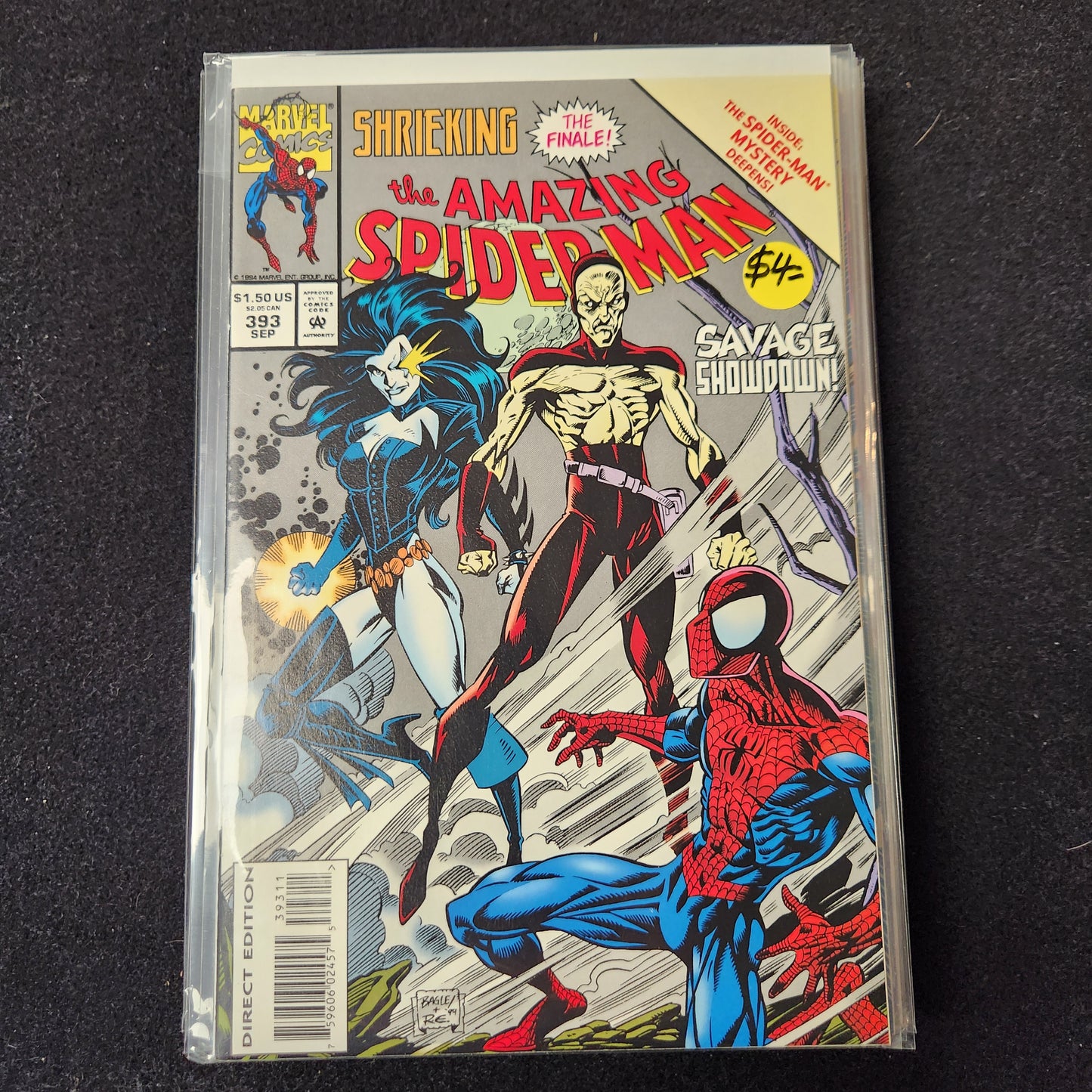 Amazing Spiderman V1 1963–1998 #393 (1994) — Shrieking: The Finale