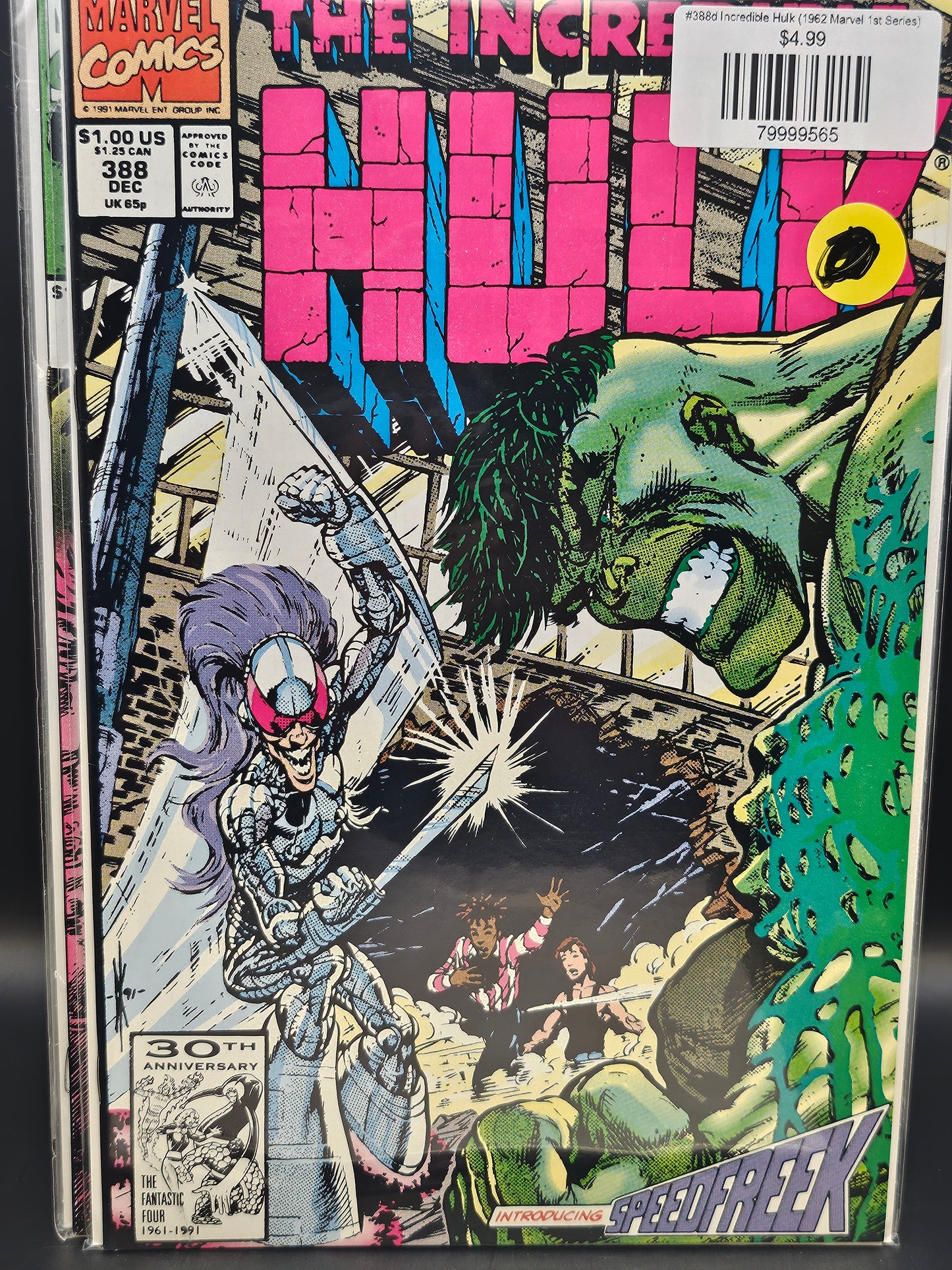 #388d Incredible Hulk (1962 Marvel 1st Series)