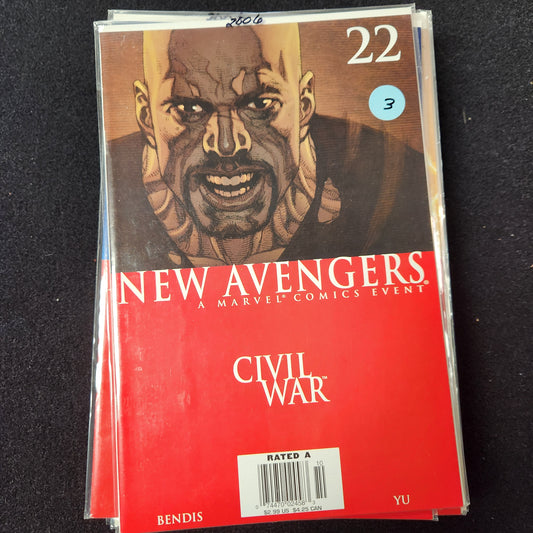 New Avengers #22 (2005-10) blue $3