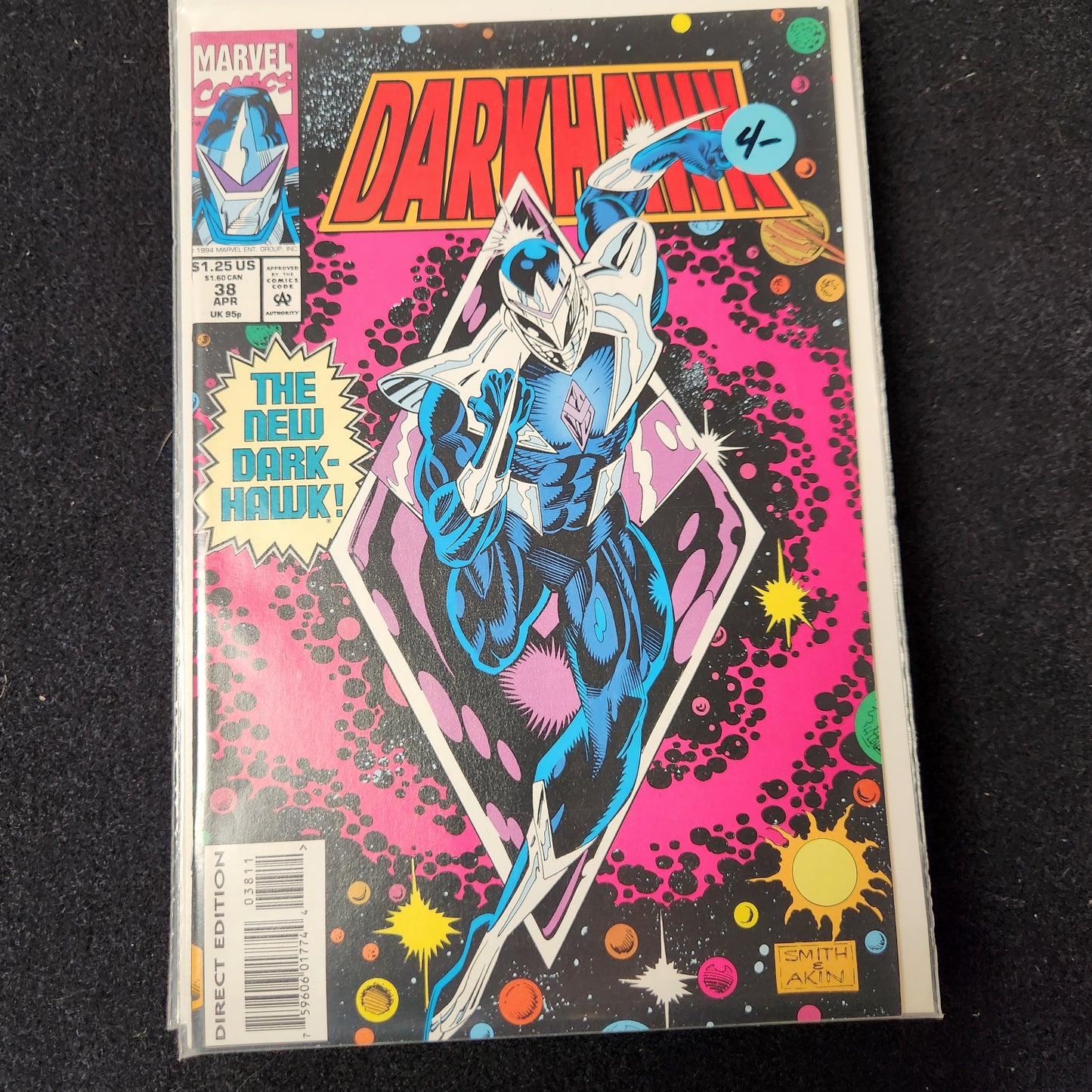 109.128 – Dark Hawk - #38 -1994