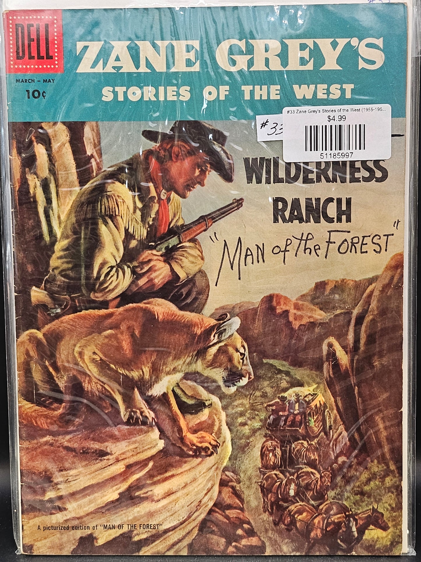 #33 Zane Grey's Stories of the West (1955-1958 Dell)