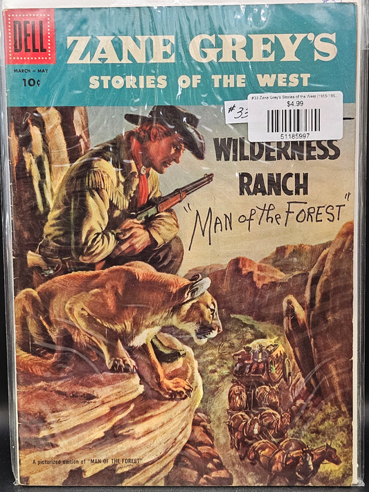 #33 Zane Grey's Stories of the West (1955-1958 Dell)