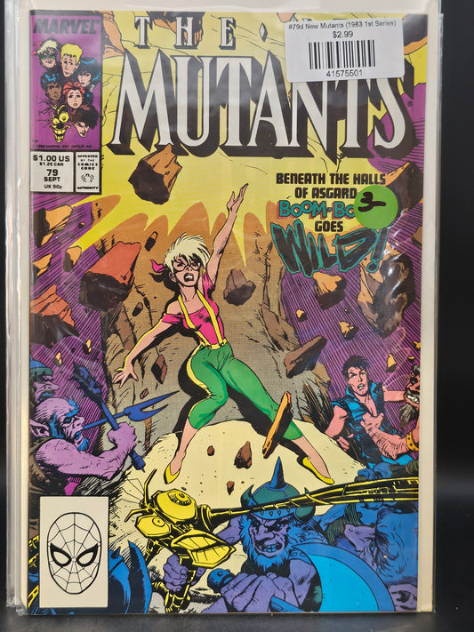 #79d New Mutants (1983 1st Series)