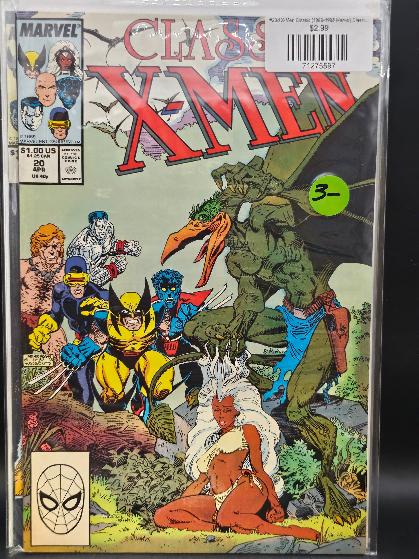 #20d X-Men Classic (1986-1995 Marvel) Classic X-Men